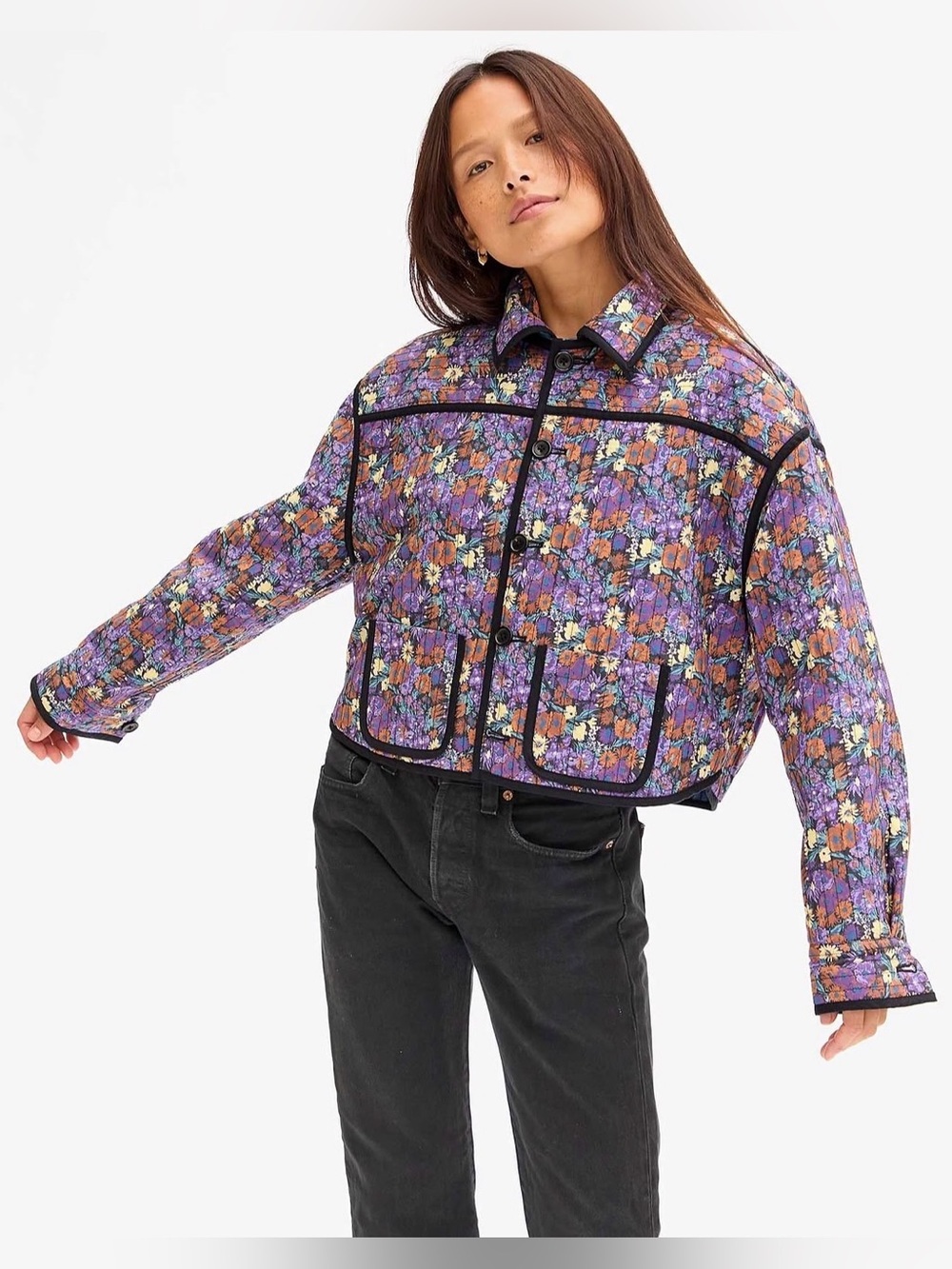 Clare V Emmanuelle Reversible Chore Coat